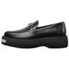 GUCCI Horsebit Leather Loafers 4.5cm Women's Black 796330 AAD30 1000