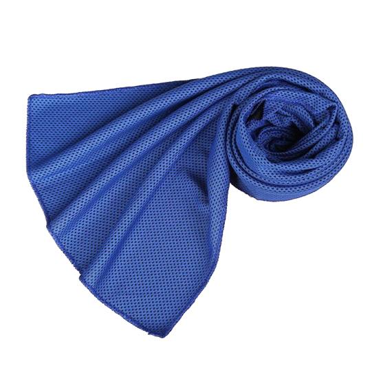 Охлаждающее полотенце Легкое Мгновенное охлаждение Хлопок Открытый спорт Охлаждающее полотенце для велоспорта темно-синий