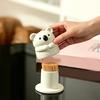 Toothpick Box with Dust-Proof Koala Cover Toothpicks Cotton Swabs Earrings Small Items Hygienic Holder Desktop Ornament