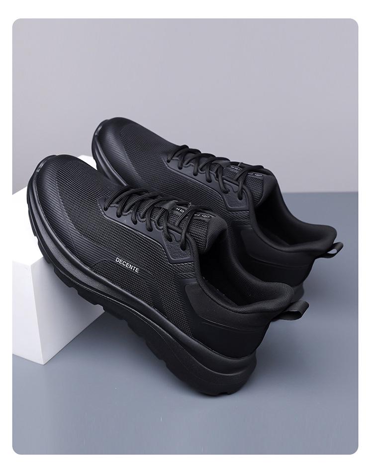 Męskie jesienne buty trekkingowe i górskie z niską cholewką z siateczki - Oddychające, antypoślizgowe, codzienne sneakersy do chodzenia