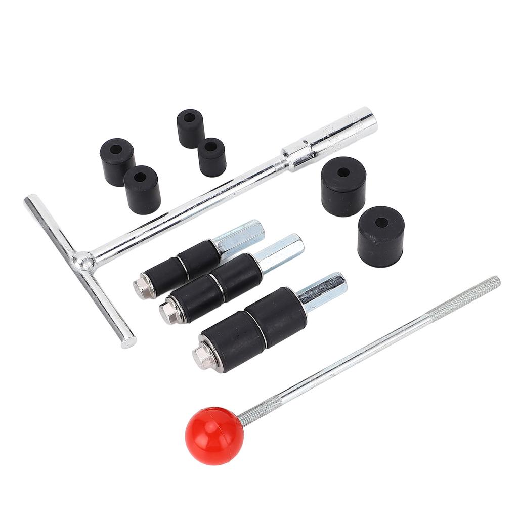 Pipe Water Stopper Kit Rustfritt stål Hot Melt Water Stop Pin Pipe Lekkasje Reparasjonsverktøy med skiftenøkkel 