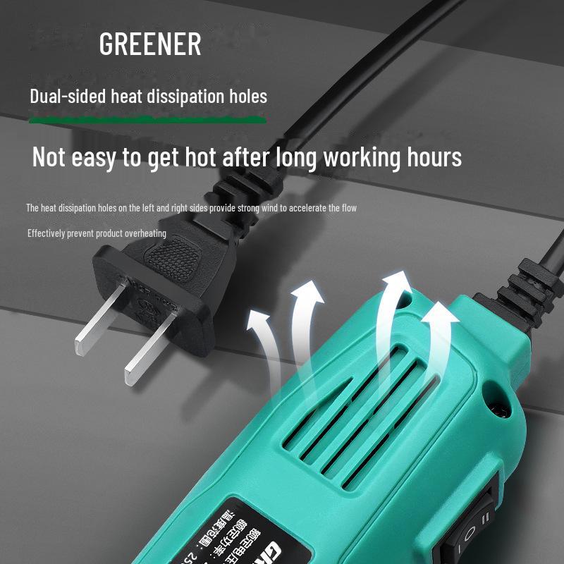 Green Forest High-Temperature Heat Gun for Film Shrinking & Mobile Repair