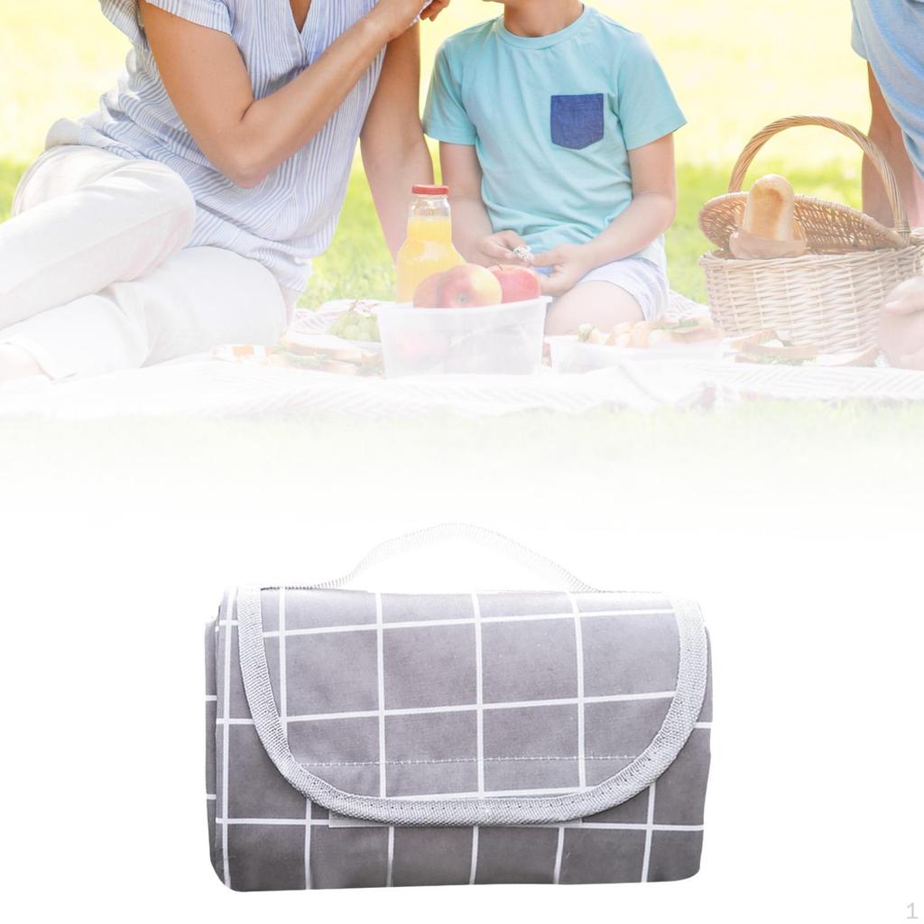 Proof & Outdoor Picnic Blanket Water Resistant, Large Mat for Camping or Travel Washable, Foldable,