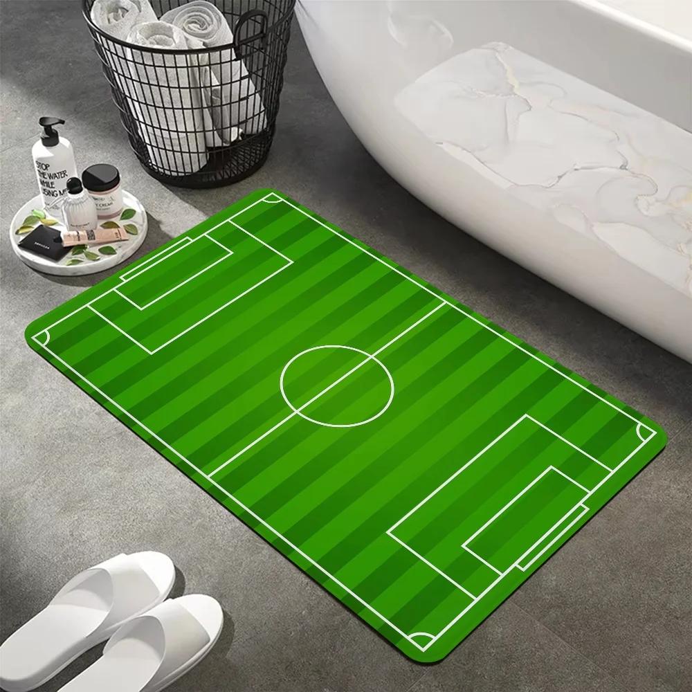 Disney Football Field Plan Mats Retro Multiple Choice Living Room Kitchen Rug Non-Slip Welcome Home Decoration Carpet