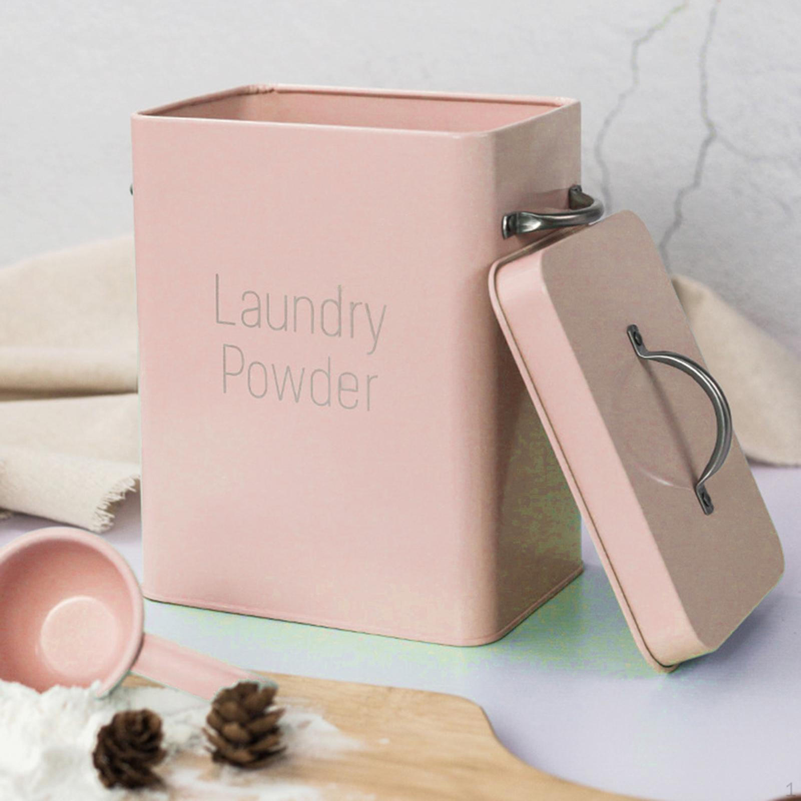 

Ящик для белья емкостью 6,5 л, бочка для зерновой муки, ящик для хранения продуктов питания с органайзером для ложек, контейнер для канистр Pink 6.5L_23x18.2x15.7cm