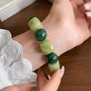 Round Beaded Bracelet Square Acrylic Hand Jewelry Cute Women Bracelet  Gifts