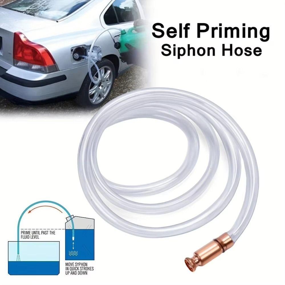 Multi-Purpose Siphon Hose 1-5M Length Siphon Pump Gasoline/Gas/Fuel/Water Transfer