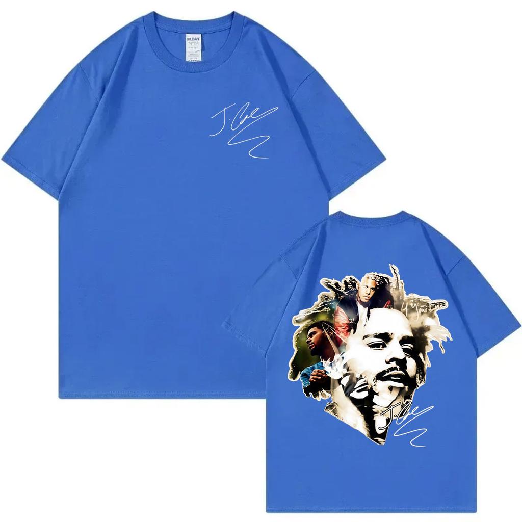 Rapper J Cole Graphic T Shirts Men Women Clothing Fashion Hip Hop Tshirt Summer Casual Cotton Short Sleeve Tshirts Streetwear