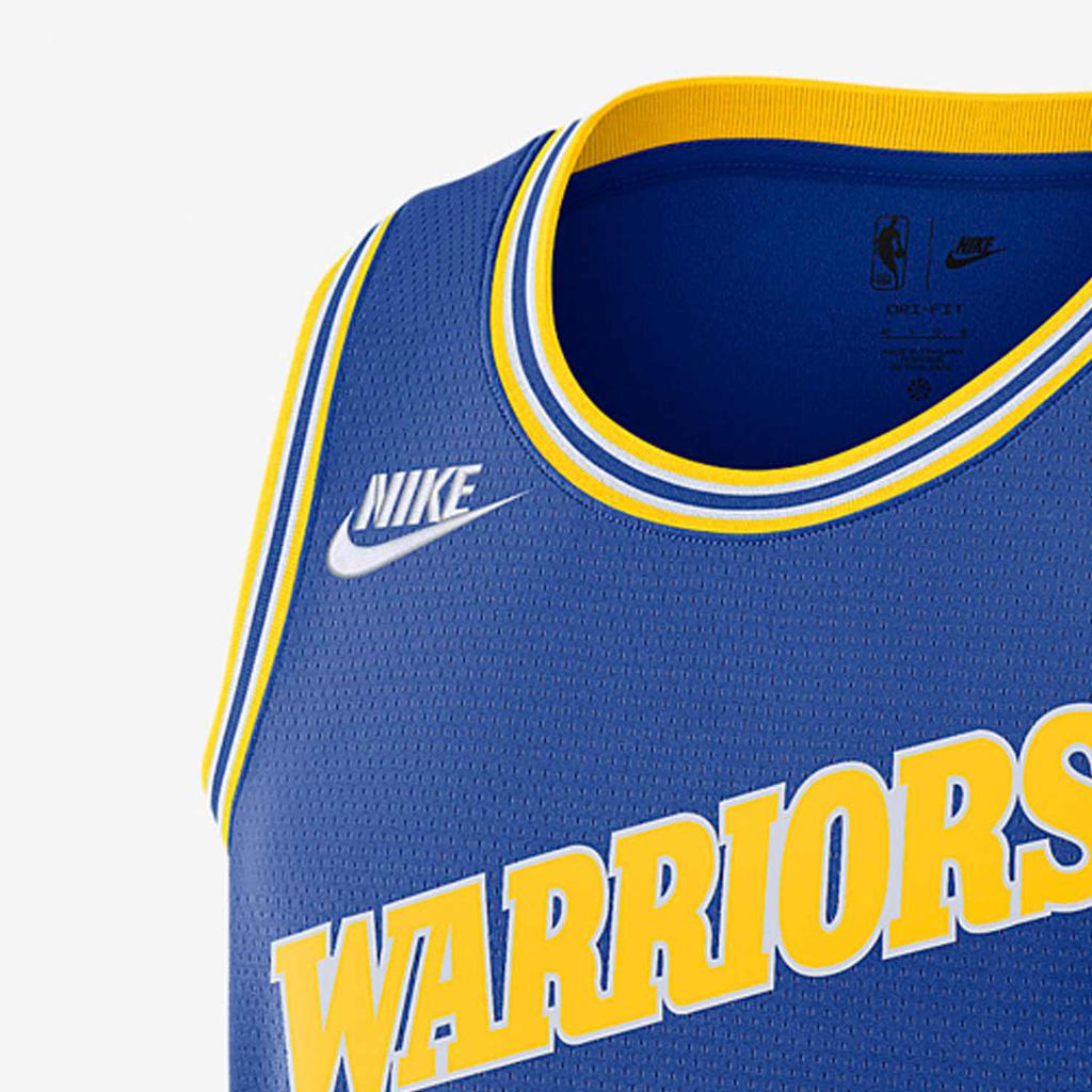 Nike Warriors Klay Thompson No. 11 Fan Edition Tank, Breathable Loose-Fit Men Basketball Tank Top Rush-Blue DO9446-496