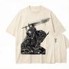 Berserk Guts Print Unisex Loose Short Sleeve Harajuku Style Graphic Women And Men T-shirt