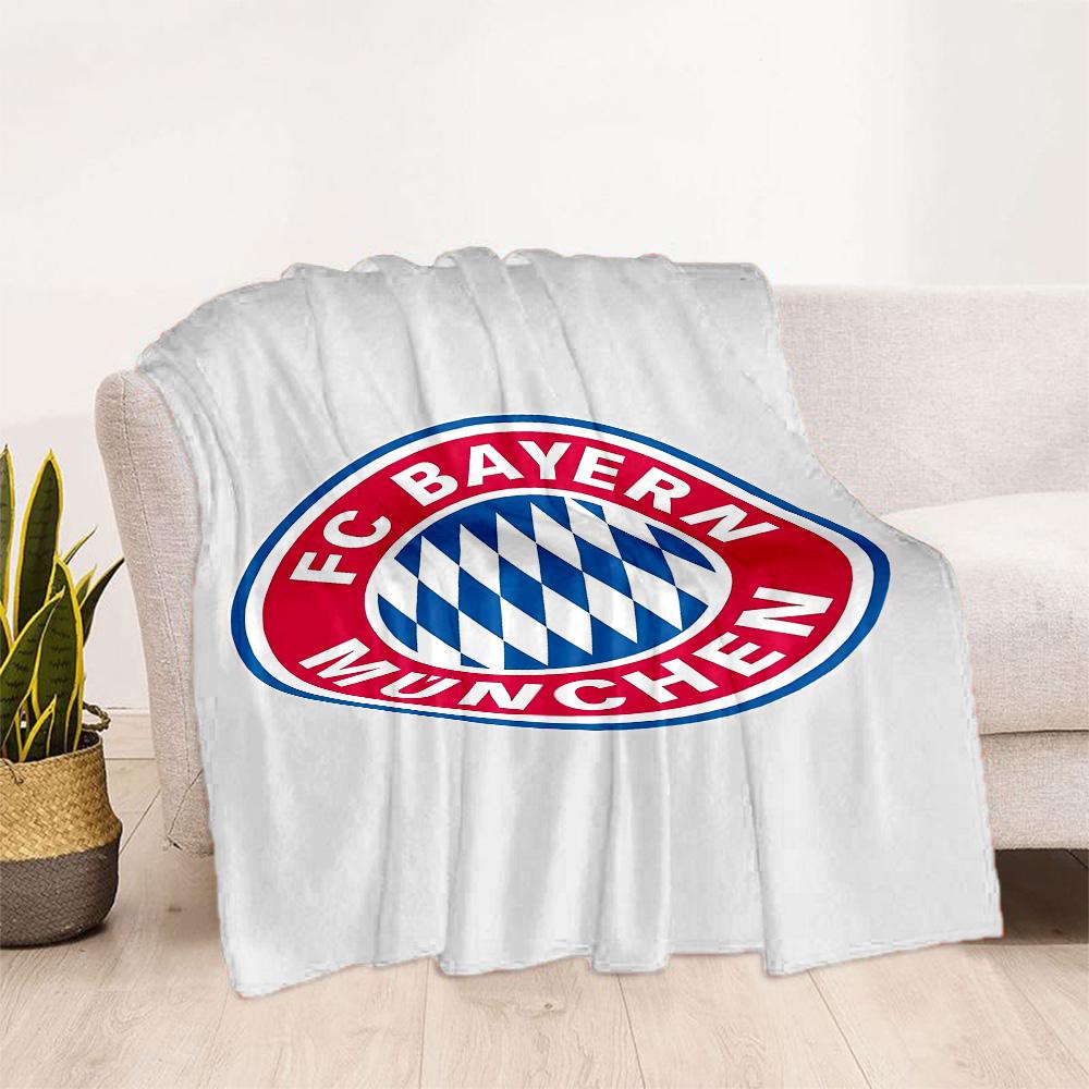 Bayern Munich Blanket Ultra-Soft Suitable for Bed Livingroom Bedding for All Seasons Stylish Decor Gift for Travel Home Birthdays