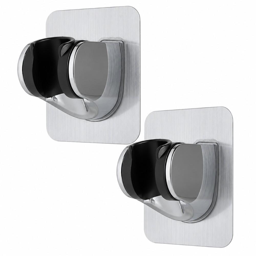 2 Pack ABS Handheld Shower Holder Wall Mounted Shower Head Holder Durable Shower Bracket For RV