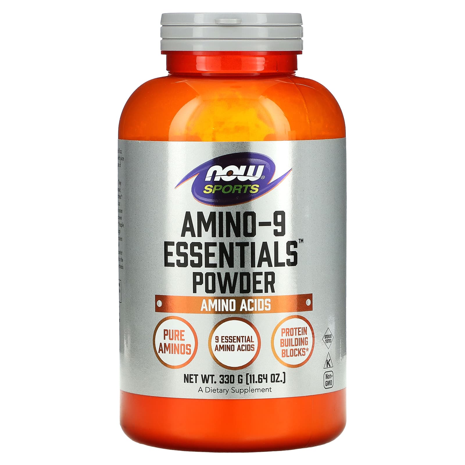

NOW Foods, Sports, Amino-9 Essential Powder, 11.64 oz (330 g)