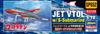 Hasegawa Ultra Mecha Series Ultraman Jet Beetle with Special Submarine S Meteor Mark Acrylic Scale Plastic Model Kit SP652 (with Stand) 1/72
