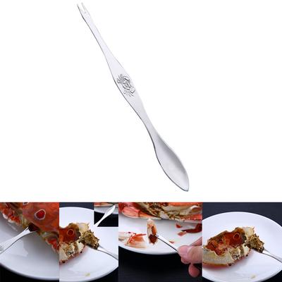 Stainless Steel Eating Crab Tool  Alloy Multi-Purpose Pliers Fork