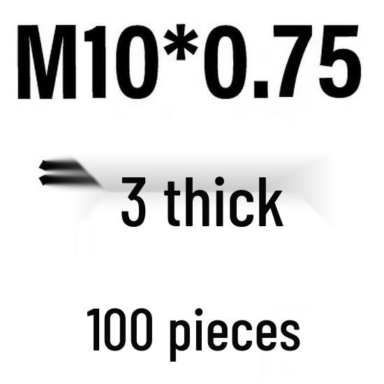 M6-M30 White Zinc Hex Thin Fine Thread Lock Nut GB808.