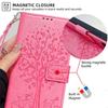 For iPhone Air Case PU Leather Wallet Phone Cover Tree Deer Imprinted