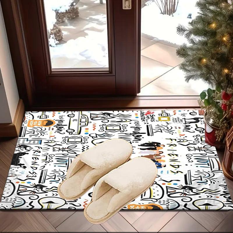 Friends Show Elements Carpet, Chair Rug,Rug for Office Bedroom living rooms, Doormat decor Fan Gift Christmas Gift