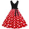 BITCED Women's Fashion Summer Spring V-Neck Sleeveless Casual Dresses