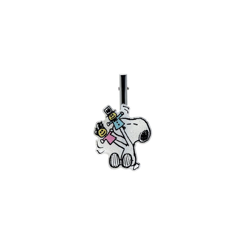 Stationery Snoopy Merchandise Glitter Sparkly Puppet S3626571 Sun-Star Multi-Clip Die-Cut