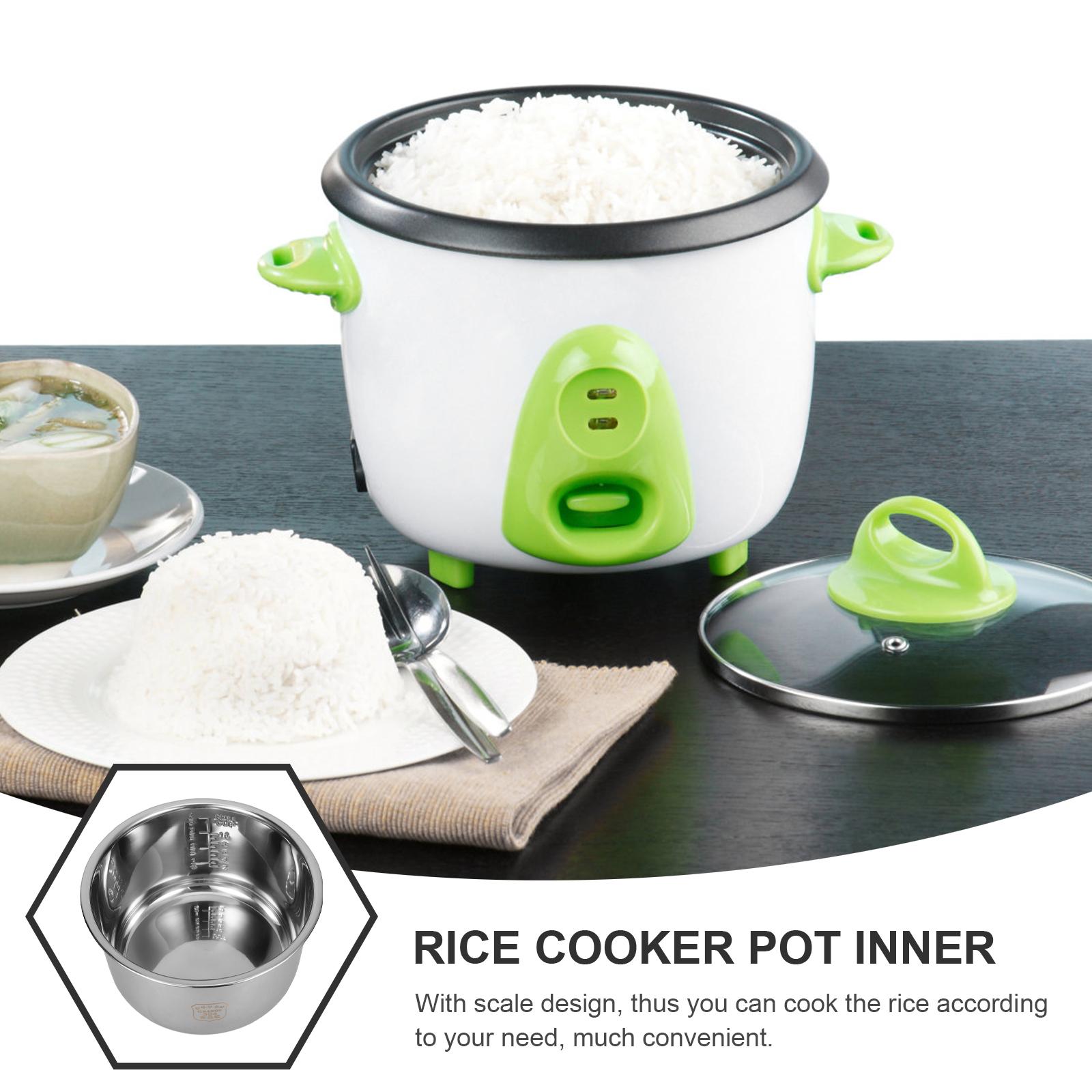Рисоварка Алюминиевая Внутренняя Чаша Электрическая Посуда Многоцелевая с Крышкой — фото 5