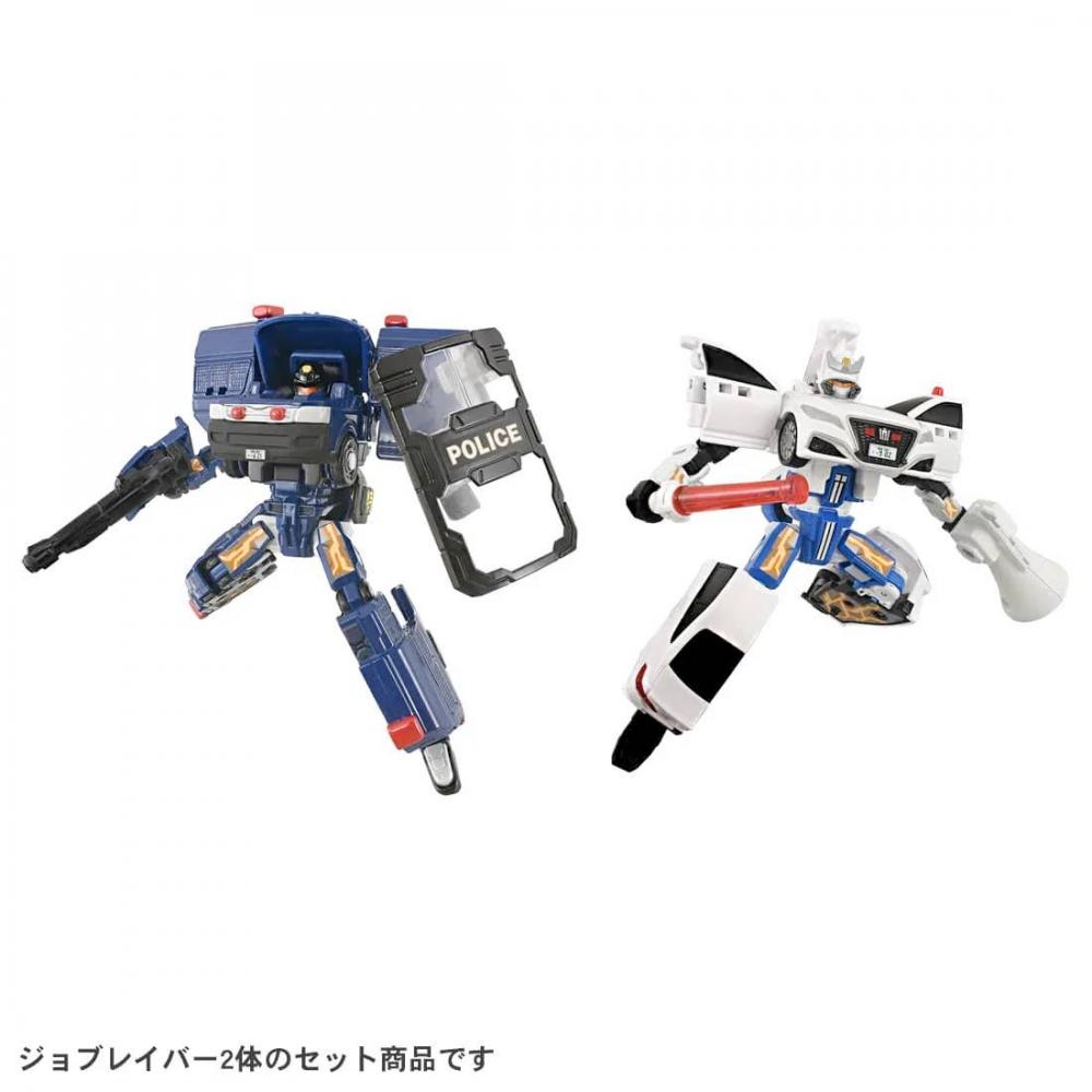 

Tomica Tomica Job Laborer Tjbdx Police Braver Riot Police + Traffic Police W Set