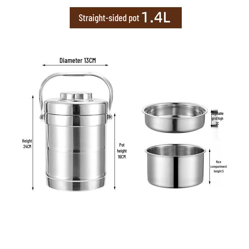 

Ruhan Stainless Steel Insulated Lunch Box