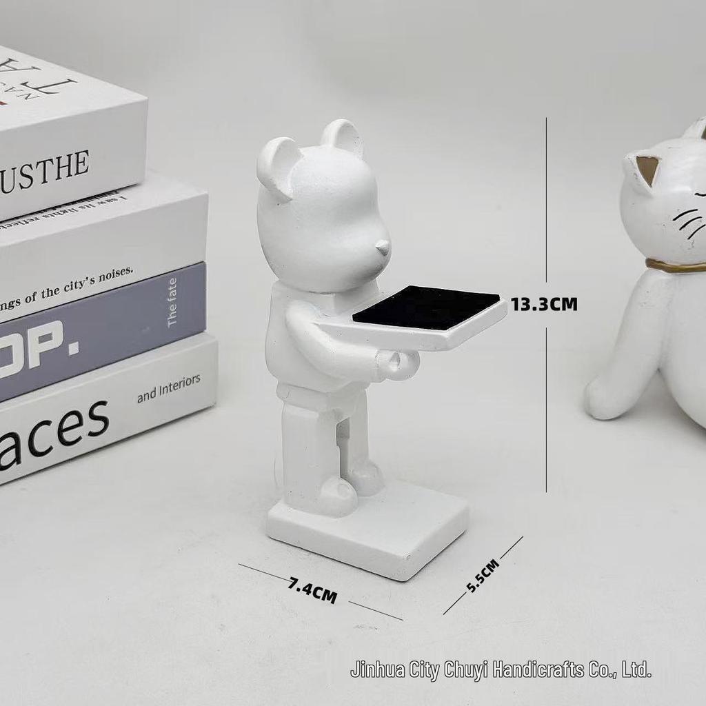 Astronaut Resin Display Stand - iWatch Holder and Tray Ornament
