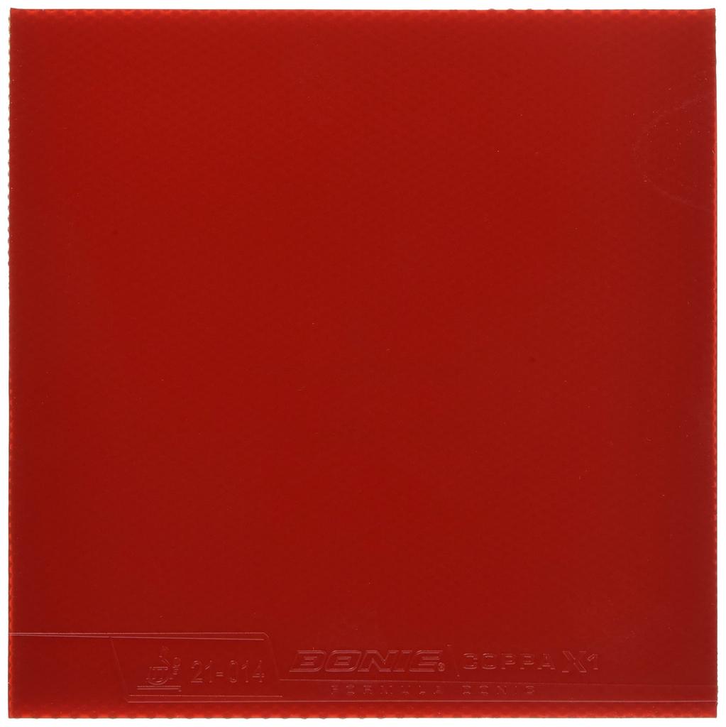 DONIC Coppa X1 Table Tennis MAX AL052 Rubber, Red,