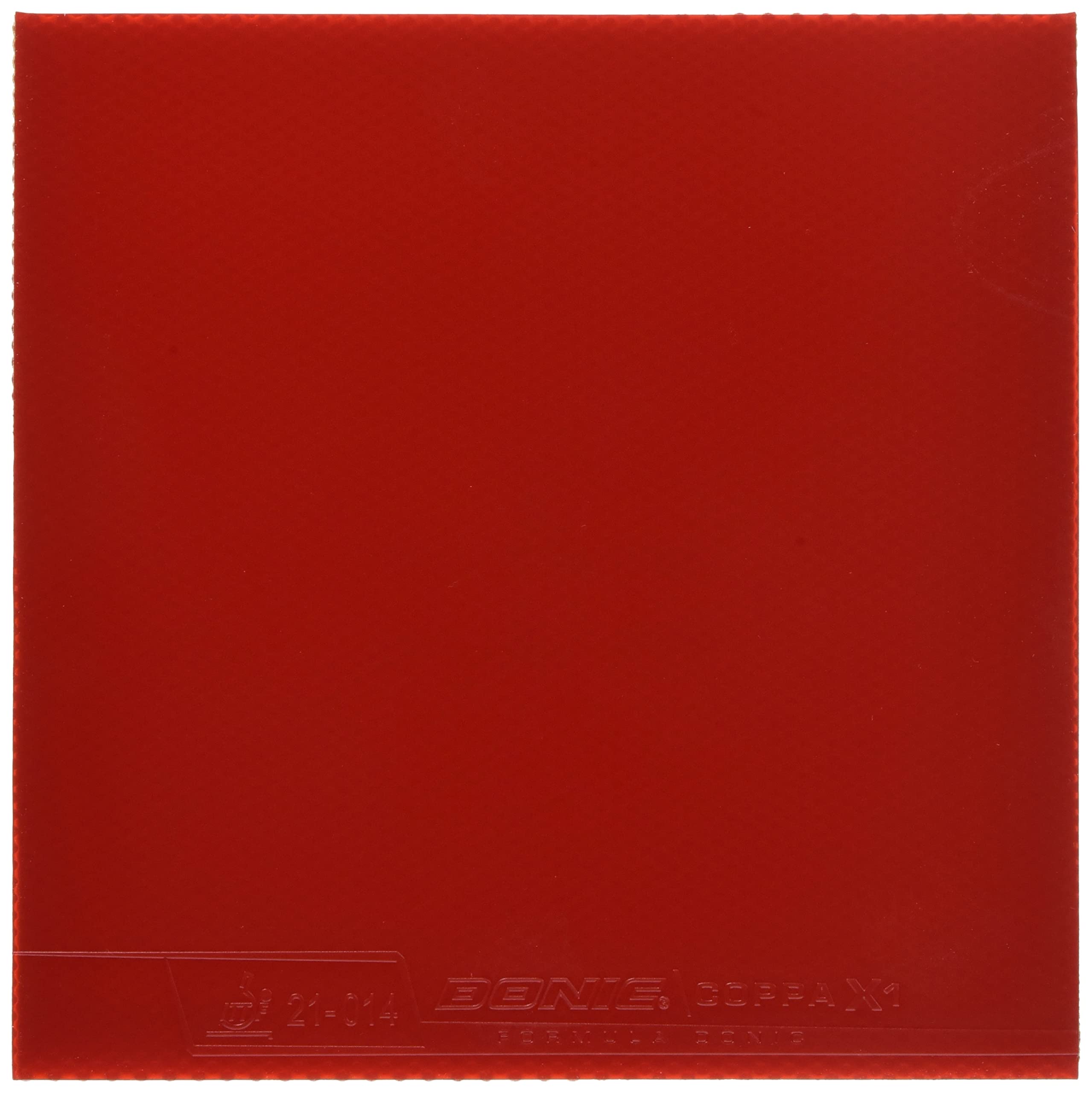 

DONIC Coppa X1 Накладка для настольного тенниса MAX AL052, Красная,