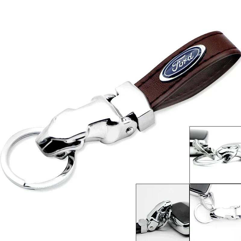 Car Sticker Ford New 2025 Hot Car Styling Key Chain for Ford Focus Mustang Mondeo Kuga Fiesta Escort Edge F150 Explorer Badge Em
