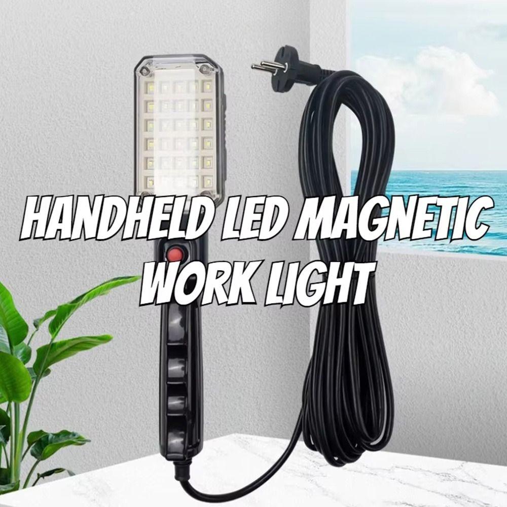 1Pcs 5M Pure Copper Wire Auto Repair Lamp 220V Maintenance Work Light  Off Road Vehicle Maintenance
