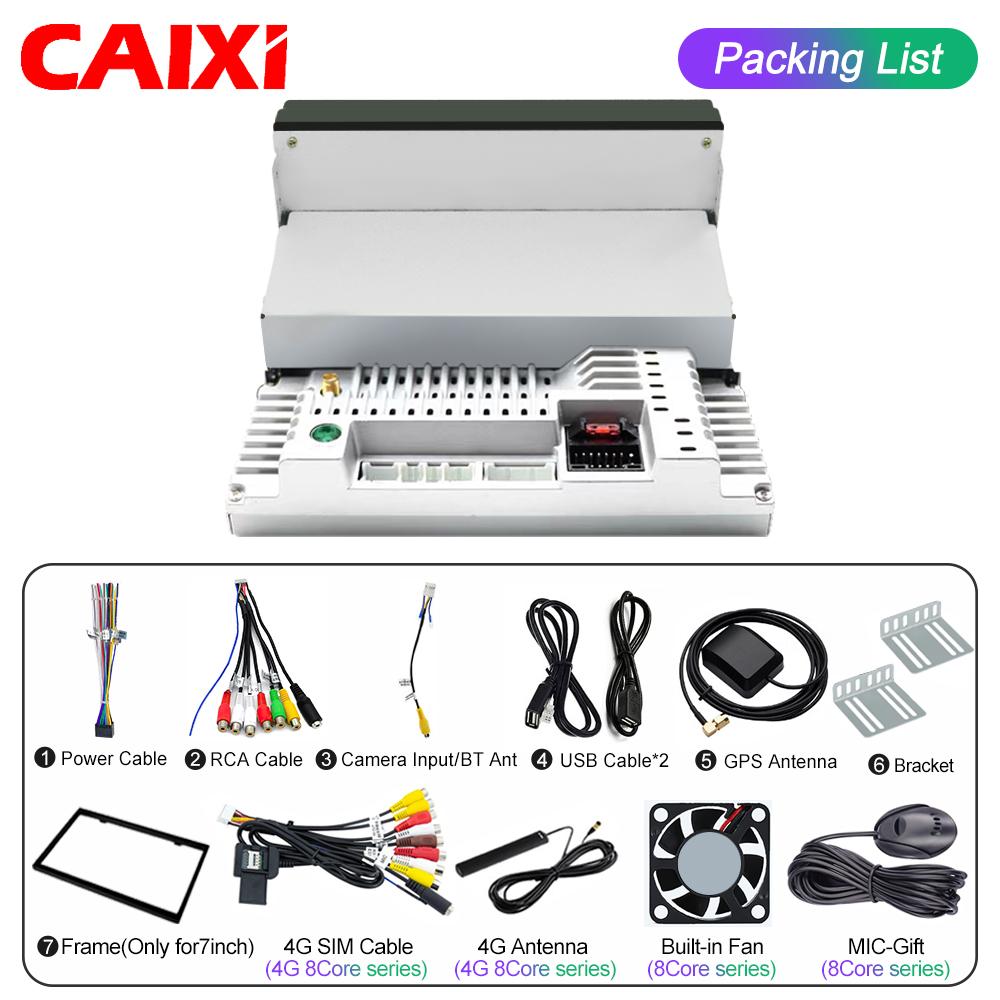 7'' 9'' 10'' 8Core Android 1Din Car Multimedia CarPlay Universal Navigation GPS 1 DIN Headunit Auto Radio Audio Stereo Dvd