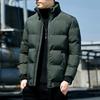 Padded-on Men's Winter Thickened Padded Jacket Stand-up Collar Loose Casual Velvet Padded Jacket Trendy Padded Jacket