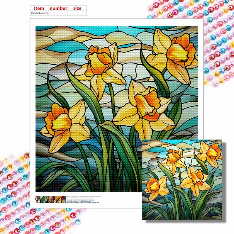 Nuovo Arrivo 5D Fai da Te Pittura Diamante Cerchio Completo "Fiori" Ricamo Punto Croce Decorazione Casa Regalo