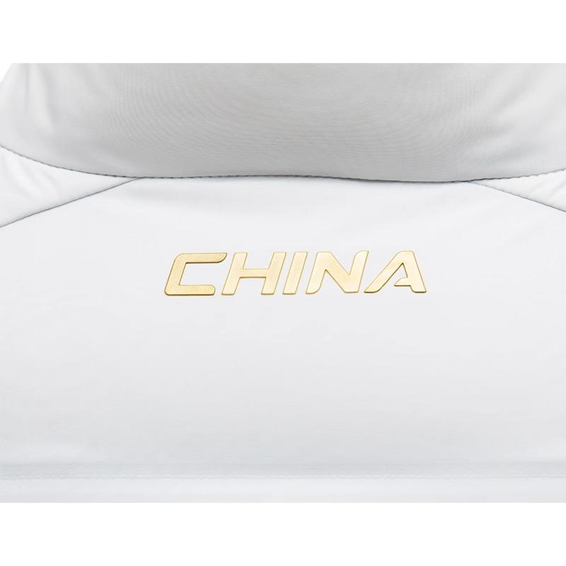 Anta National Flag Print Straight Tube Zipper Warm Stand Collar Sleeveless Vest Men Vests Gravel-Gray 452440103-1