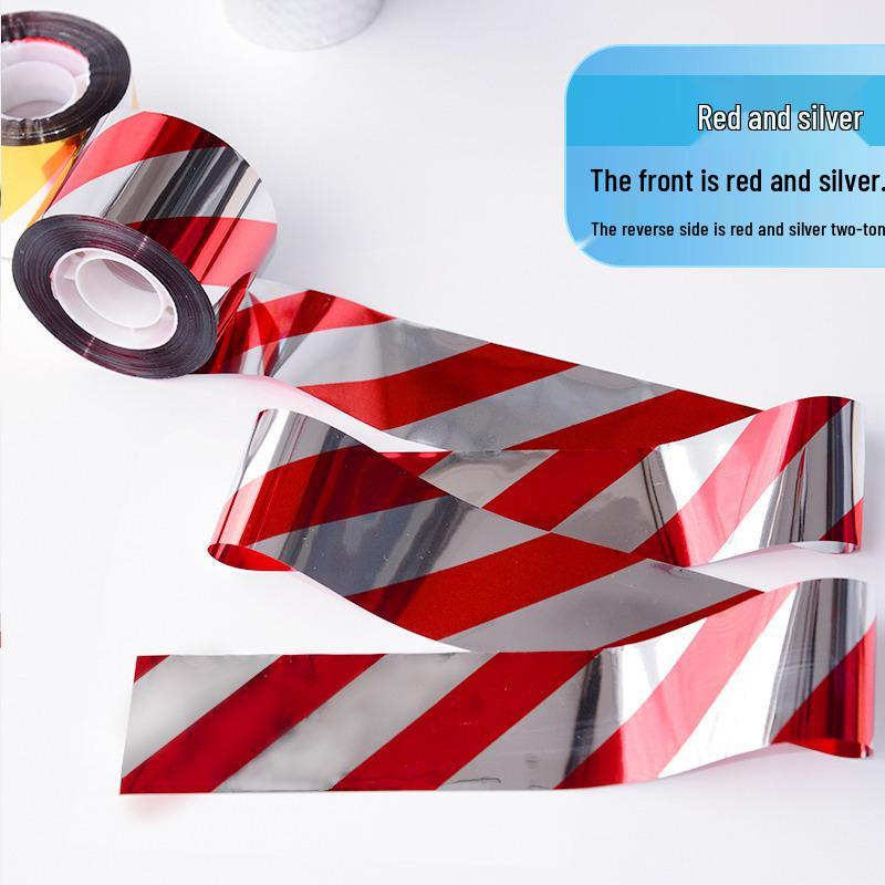 Double-Sided Reflective Bird-Repellent Ribbon for Orchar and Farmland