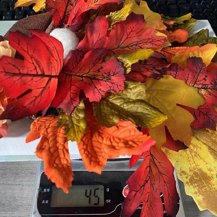 Versatile Maple Leaf Decoration Front Door Fall Gnomes Beauty to Any Room