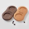 Universal 51/53/58mm Wood Coffee Tamper Holder Wooden Espresso Tamper Mat Stand Coffe Tamper Station Wooden Storage Base