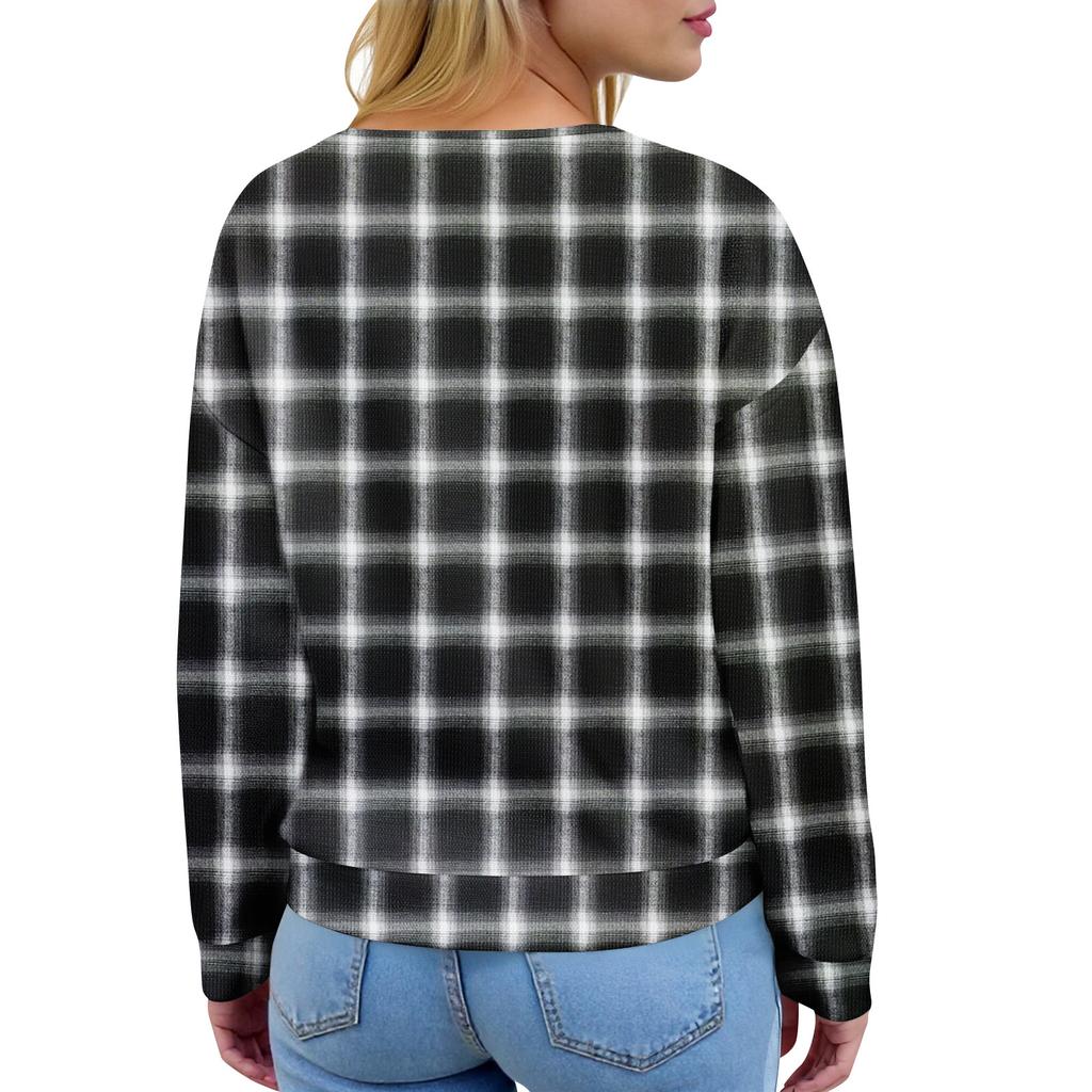 Dámské ležérní košile s dlouhým rukávem, topy na knoflíky s výstřihem do V, volný úplet, podzimní oblíbené pro ženy