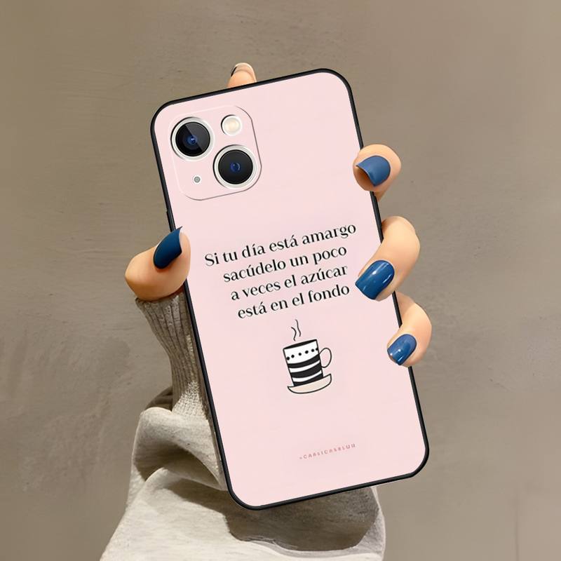 

Чехол для телефона с испанскими цитатами для Apple IPhone 13 12 11 Pro Max Mini Xs X Xr 7 8 6 6s Plus Se 2020, высококачественный противоударный чехол iphone 13