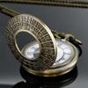10pcs/lot Wholesale New Chinese Yin Yang Taiji Black White Quartz Pocket Watch Retro Men and Women Necklace Pendant Clock Gift