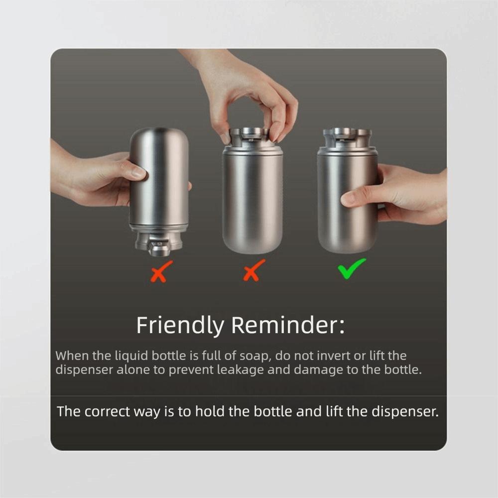 Induction Sensor Automatic Induction Soap Dispenser Touchless Foaming Hand Soap Jar Household