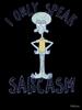 SpongeBob SquarePants SpongeBob SquarePants Squidward Sarcasm Oversized T-Shirt