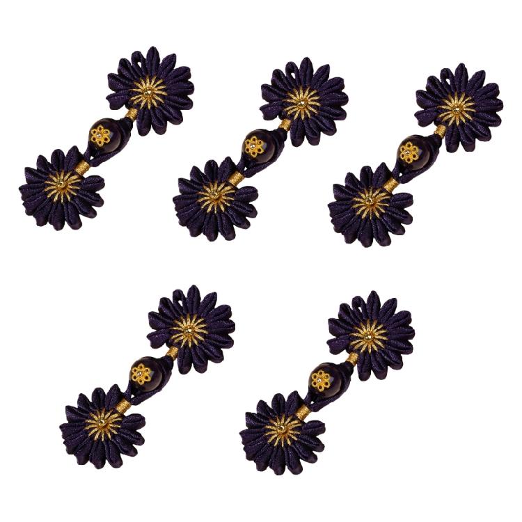 Squisito Bottone Nodo Orientale Fatto a Mano Bottoni da Cucito in Tessuto Chiusure Per Cheongsam Abiti da Sposa Cucito Artigianato