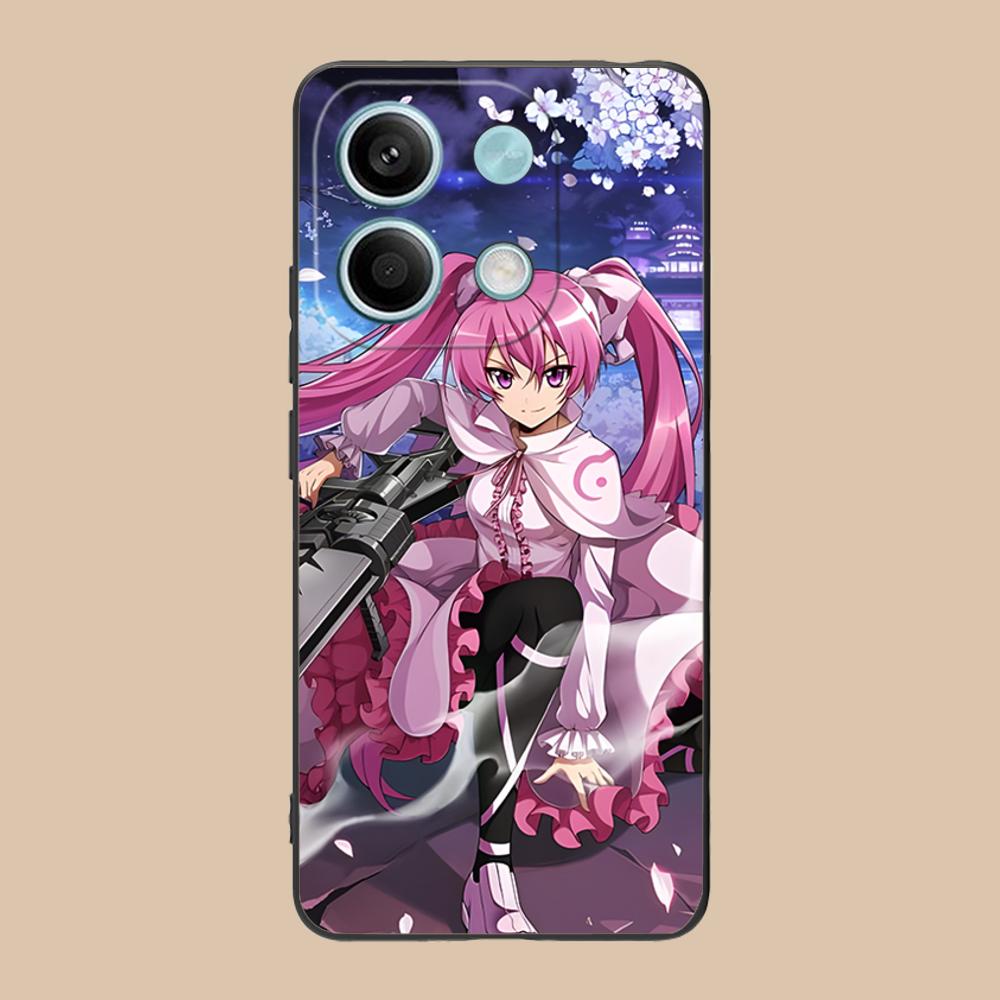

Чехол для телефона Akame Ga Kill Mine для POCO M7 M6 M5 M4 M3 X7 X6 X5 X4 X3 Pro GT 5G Мягкий ТПУ Ударопрочный Чехол Poco X3 GT