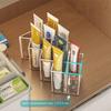 New with Multi-Compartment Ointment Organizer Box Plastic Transparent Cabinet Shelf Space Saving Tube Holder Home