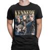 Leon S. Kennedy Resident Evil T-Shirts für Herren Baumwolle Neuheit T-Shirts Rundhals T-Shirt Kurzarm Tops Übergröße