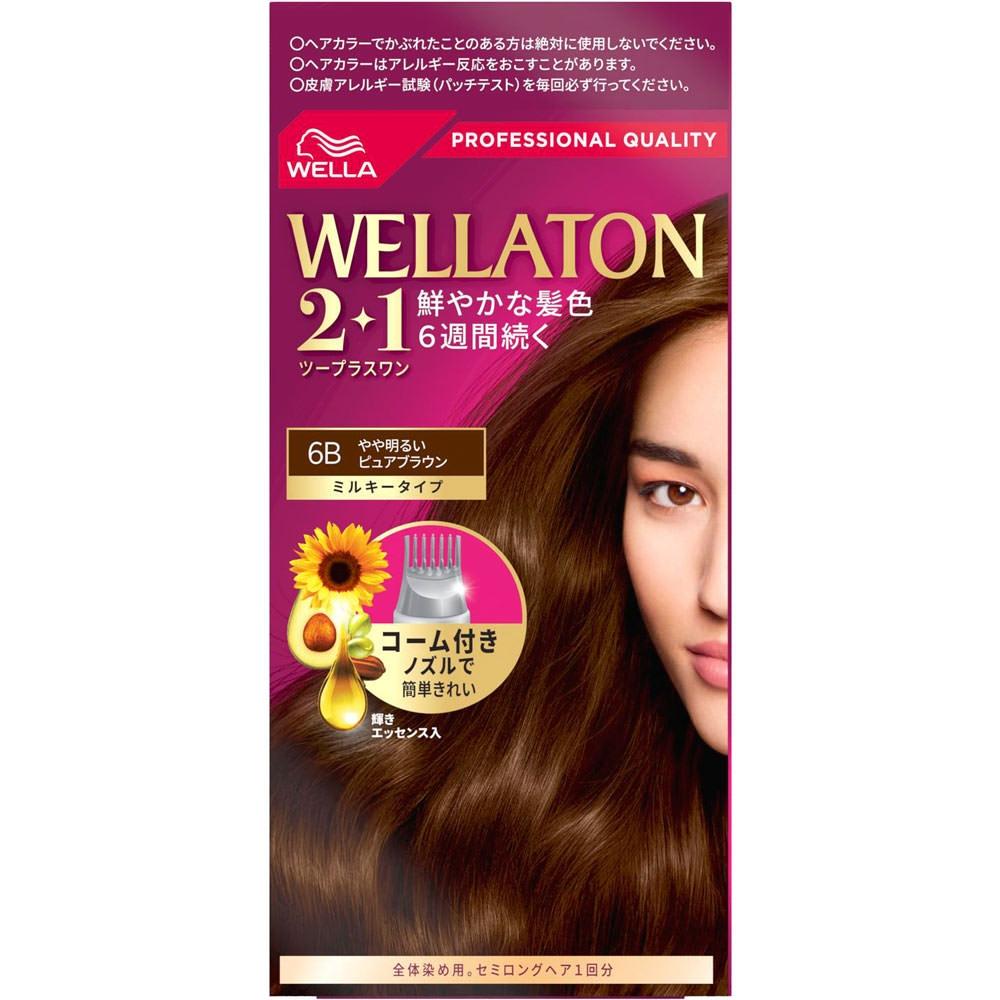 

Wella Tone Wella AG 2+1 Milky EX слегка яркий чистый коричневый 60г+60мл