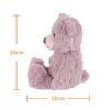 Apricot Lamb Pink Flower Bear Plush Toy for Soft and Fluffy Pink Flower Bear for Girls and 20cm Kids, Cute, Boys,